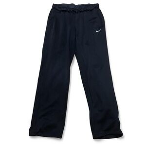 Nike Womens Black Joggers with White Swoosh